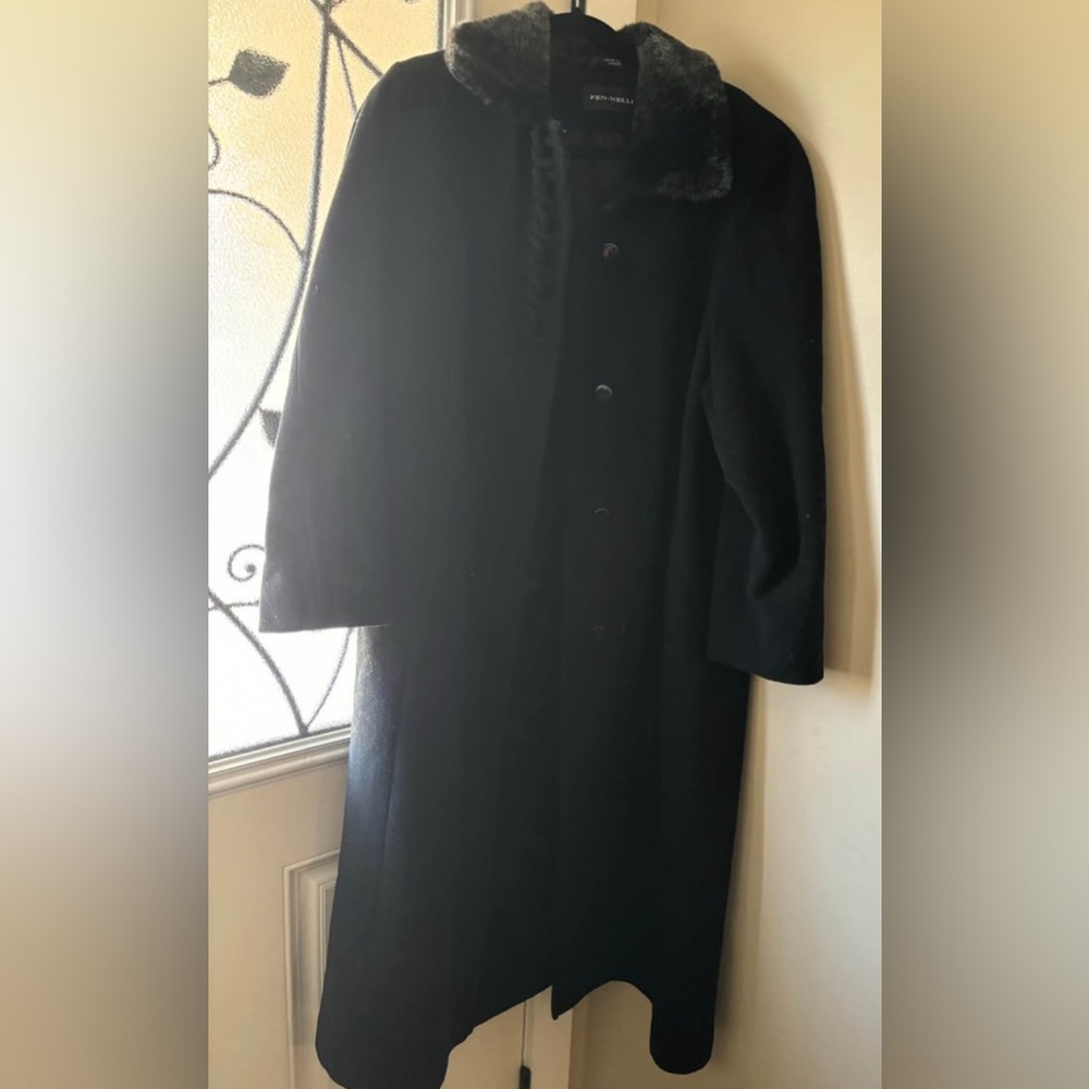 Classic Women's Black Coat